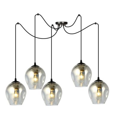Emibig Lighting Taklampa LEVEL 5 BL GRAFIT
