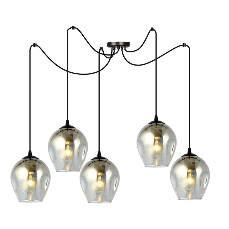Emibig Lighting Taklampa LEVEL 5 BL GRAFIT