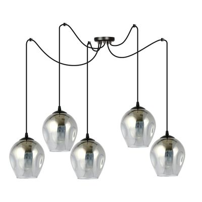 Emibig Lighting Taklampa LEVEL 5 BL GRAFIT