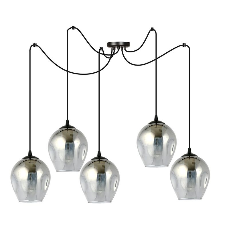 Emibig Lighting Taklampa LEVEL 5 BL GRAFIT