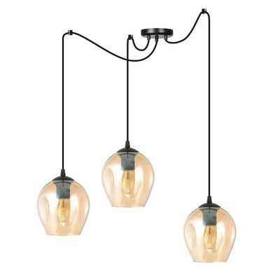 Emibig Lighting Taklampa LEVEL 3 BL HONUNG