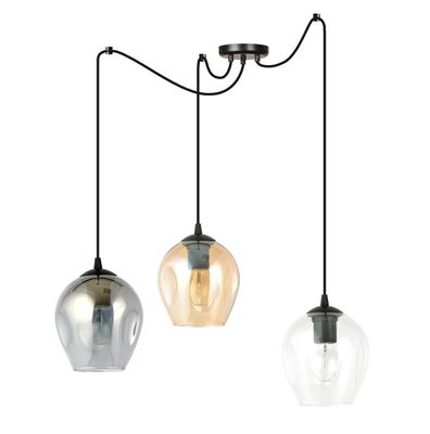 Emibig Lighting Taklampa LEVEL 3 BL MIX