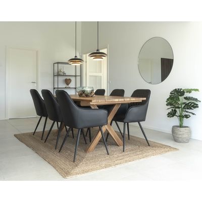 House Nordic Murcia matbord, Natur 200 x 90 x 75 cm