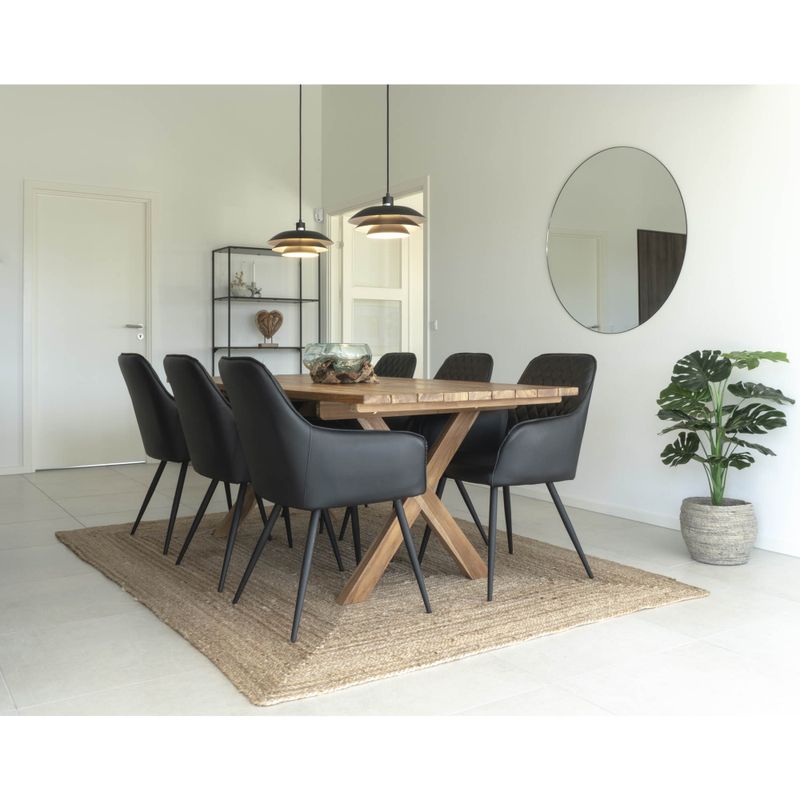 House Nordic Murcia matbord, Natur 200 x 90 x 75 cm