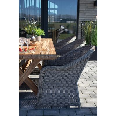 House Nordic Murcia matbord, Natur 200 x 90 x 75 cm
