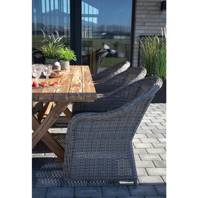 House Nordic Murcia matbord, Natur 200 x 90 x 75 cm