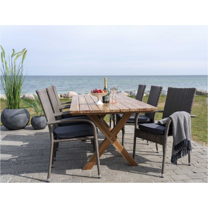 House Nordic Murcia matbord, Natur 200 x 90 x 75 cm