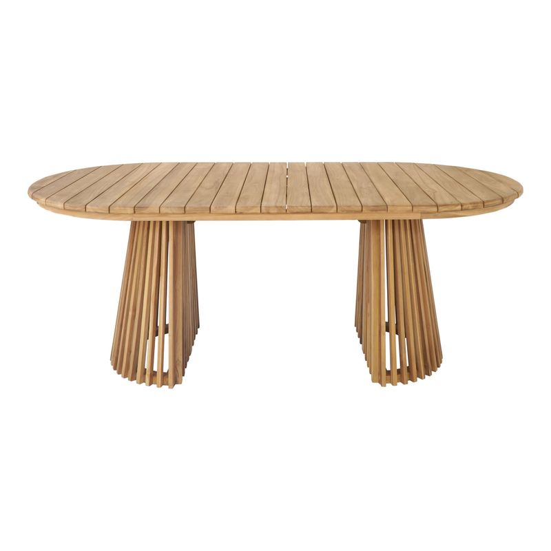 House Nordic Berja Matbord - Teak, naturlig finish, 100x200x75 cm