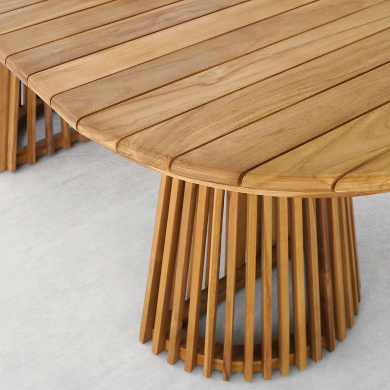 House Nordic Berja Matbord - Teak, naturlig finish, 100x200x75 cm