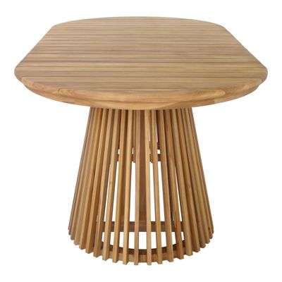 House Nordic Berja Matbord - Teak, naturlig finish, 100x200x75 cm