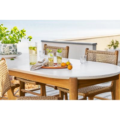 House Nordic Terracina matbord avlångt, Natur 95 x 210 x 76 cm