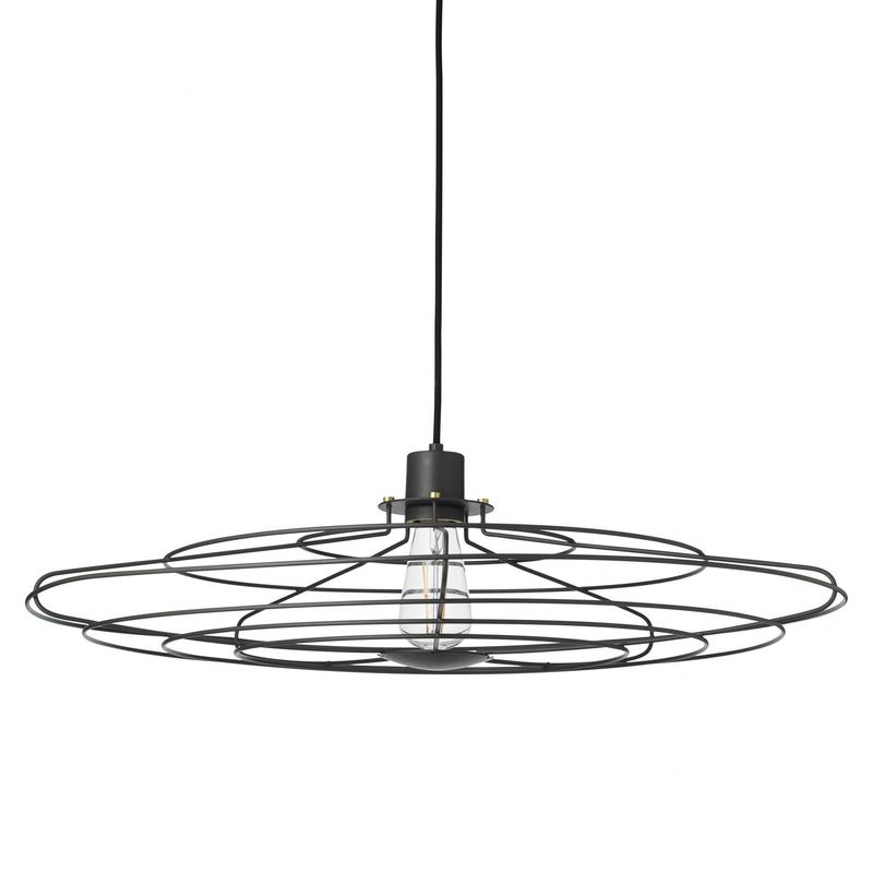 Halo Design Radio pendant Pendellampa Dark Grey Ø70 cm