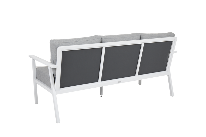 Brafab Samvaro High 3-seater Soffa Vit/Pearl Grey