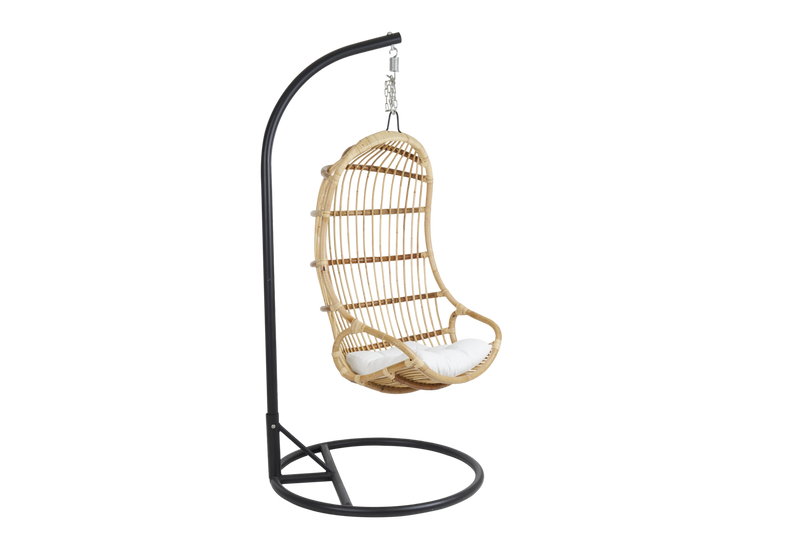Brafab Vallda hanging swing Natur colored/Vit