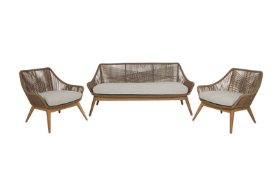 Brafab Hassel 2.5-sitssoffa Natur/Beige