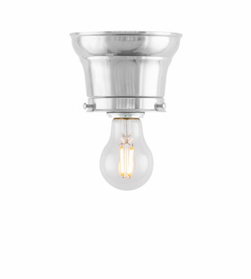 Karlskrona Lampfabrik Fröding Plafond 80 Förnicklad 23 cm