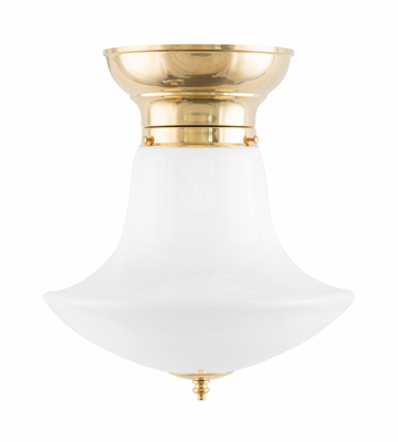 Karlskrona Lampfabrik Fröding Plafond 100 Mässing 26 cm