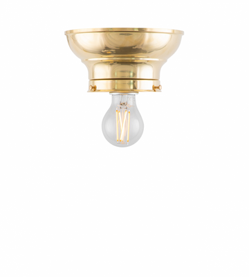 Karlskrona Lampfabrik Fröding Plafond 100 Mässing 26 cm
