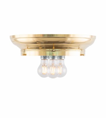 Karlskrona Lampfabrik Fröding Plafond 300 Mässing 22 cm