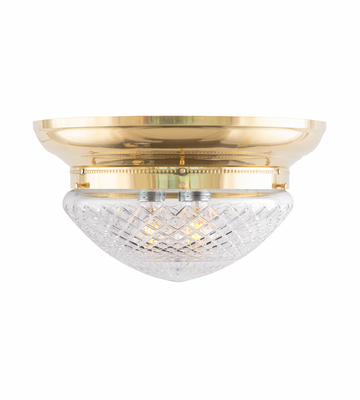 Karlskrona Lampfabrik Fröding Plafond 300 Mässing 22 cm