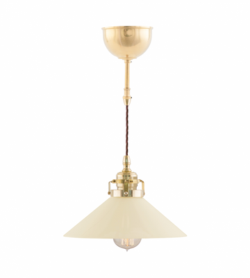 Karlskrona Lampfabrik Ferlin Sladdpendel 60 Mässing 33 cm
