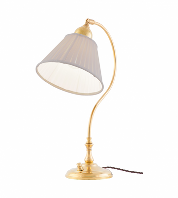 Karlskrona Lampfabrik Lagerlöf Bordslampa Mässing 45 cm