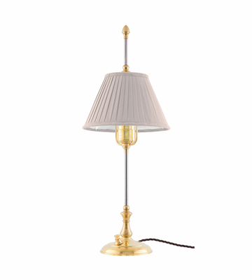 Karlskrona Lampfabrik Kellgren Bordslampa Mässing 52 cm
