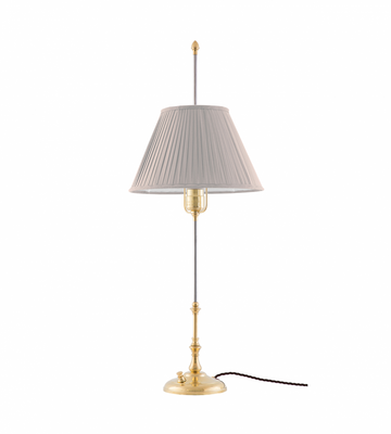 Karlskrona Lampfabrik Stiernstedt Bordslampa Mässing 74 cm
