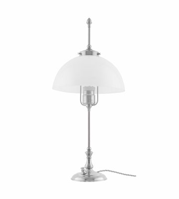 Karlskrona Lampfabrik Swedenborg Bordslampa Förnicklad 54 cm