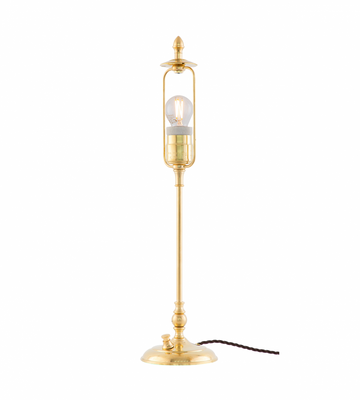 Karlskrona Lampfabrik Ankarcrona Bordslampa Mässing 51 cm