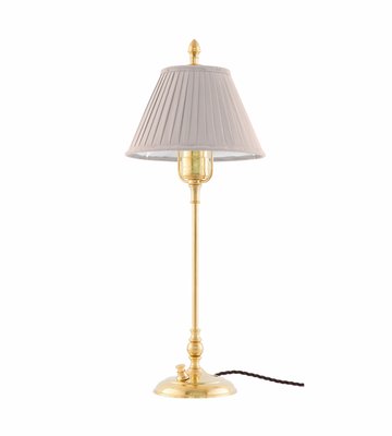 Karlskrona Lampfabrik Ankarcrona Bordslampa Mässing 51 cm