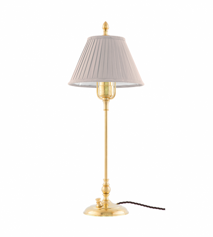 Karlskrona Lampfabrik Ankarcrona Bordslampa Mässing 51 cm