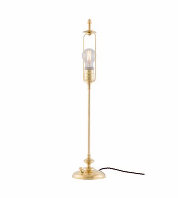 Karlskrona Lampfabrik Moberg Bordslampa Mässing 66 cm