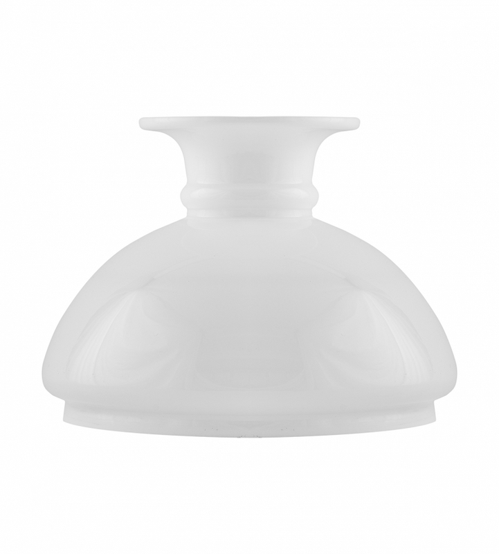 Karlskrona Lampfabrik Vestaskärm 155 Vitt överfångsglas