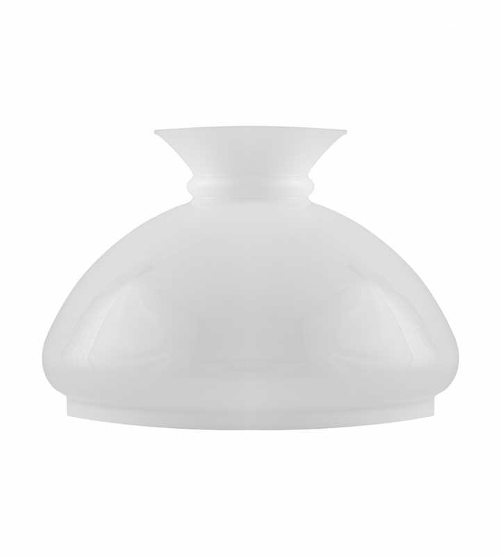 Karlskrona Lampfabrik Vestaskärm 190 Vitt överfångsglas