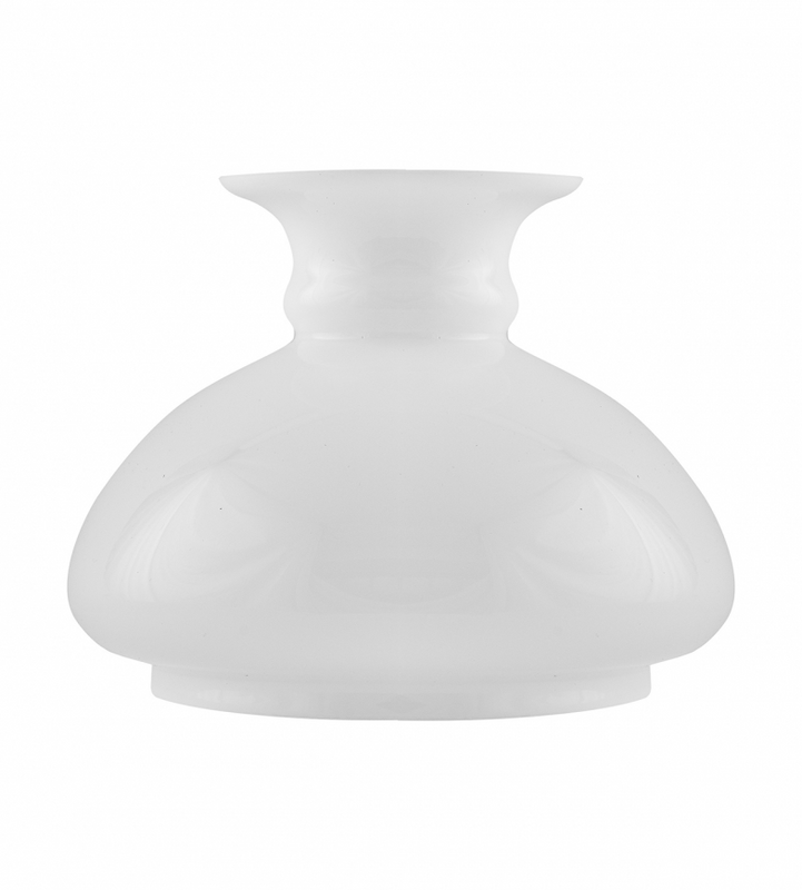 Karlskrona Lampfabrik Vestaskärm 125 Vitt överfångsglas