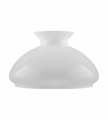Karlskrona Lampfabrik Vestaskärm 280 Vitt överfångsglas