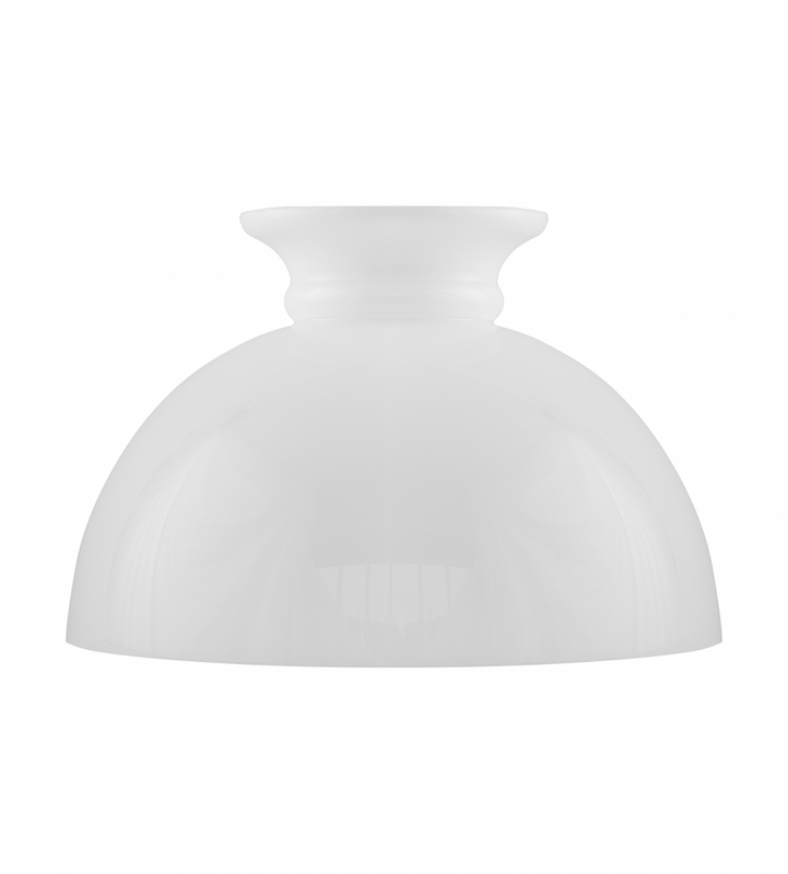 Karlskrona Lampfabrik Rochesterskärm 280 Vitt överfångsglas
