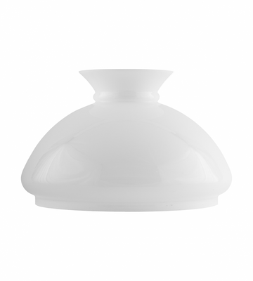 Karlskrona Lampfabrik Vestaskärm 235 Vitt överfångsglas