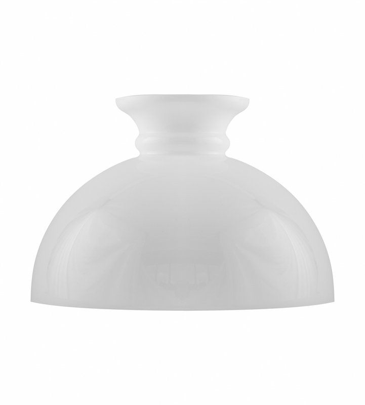 Karlskrona Lampfabrik Rochesterskärm 330 Vitt överfångsglas