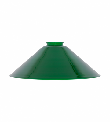 Karlskrona Lampfabrik Skomakarskärm 60/300 Grönt överfångsglas
