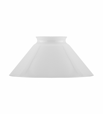 Karlskrona Lampfabrik Skomakarskärm 60/150 Vitt överfångsglas