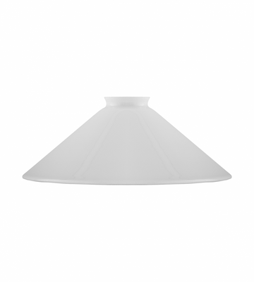 Karlskrona Lampfabrik Skomakarskärm 60/250 Vitt överfångsglas