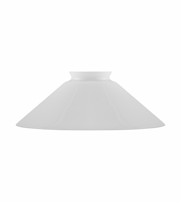 Karlskrona Lampfabrik Skomakarskärm 60/200 Vitt överfångsglas