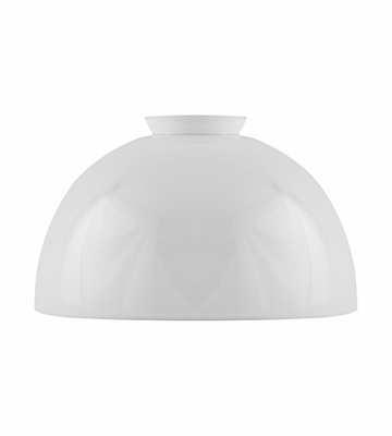 Karlskrona Lampfabrik Kupolskärm 60/170 Vitt överfångsglas