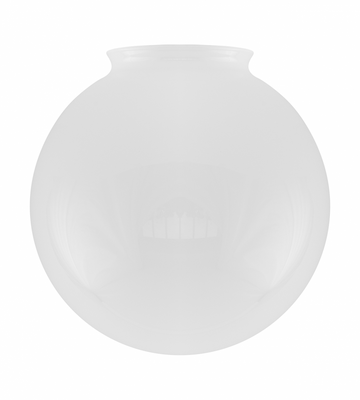 Karlskrona Lampfabrik Klotskärm 100/200 Vitt överfångsglas