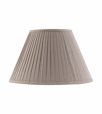 Karlskrona Lampfabrik Textilskärm 300 Beige bomullstyg