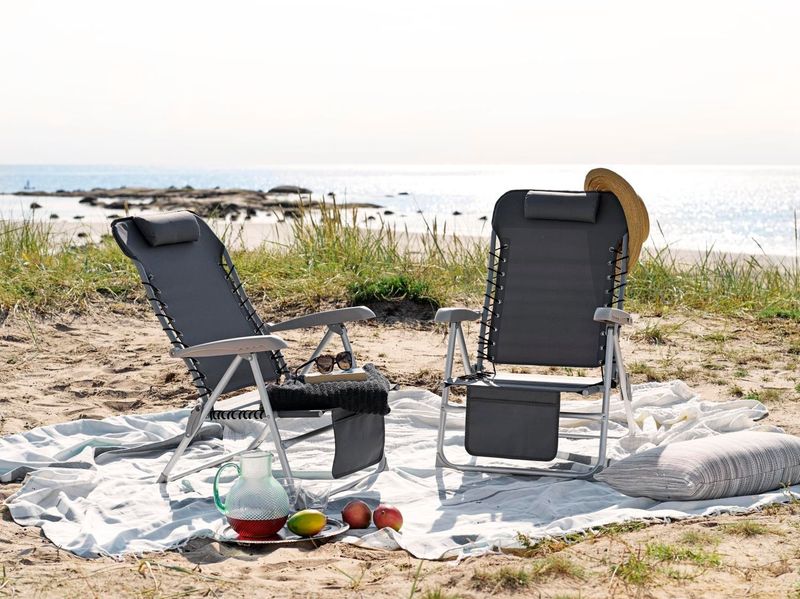 Brafab Ulrika beach Stol Svart