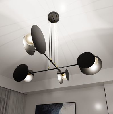 Emibig Lighting Taklampa IDEA 4 SVART