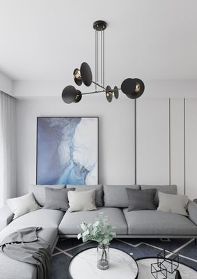 Emibig Lighting Taklampa IDEA 4 SVART